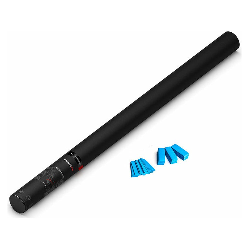 MAGIC FX Handheld Cannon 80 cm Confetti Light Blue