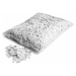 MAGIC FX Slowfall Snow Confetti 10x10mm White
