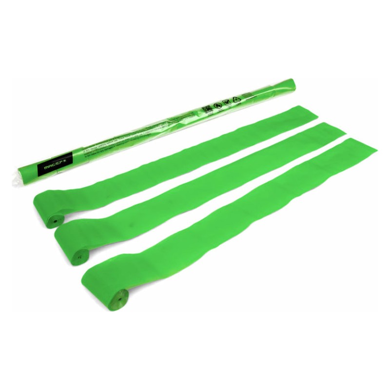 MAGIC FX Streamers 10 m x 5 cm Light Green
