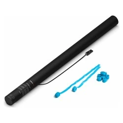 MAGIC FX Electric Cannon 80 cm Streamers Light Blue