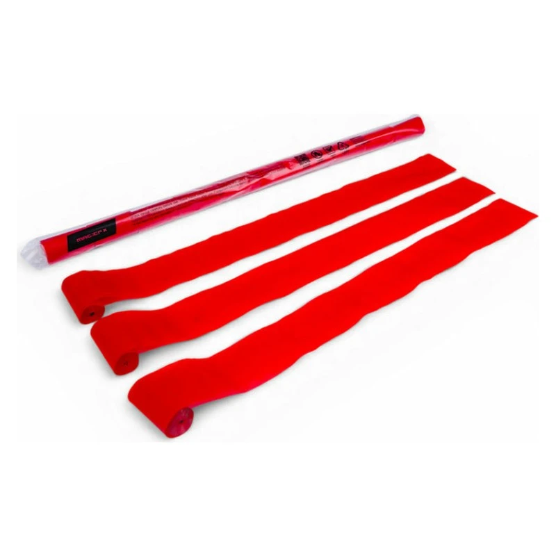 MAGIC FX Streamers 10 m x 5 cm Red