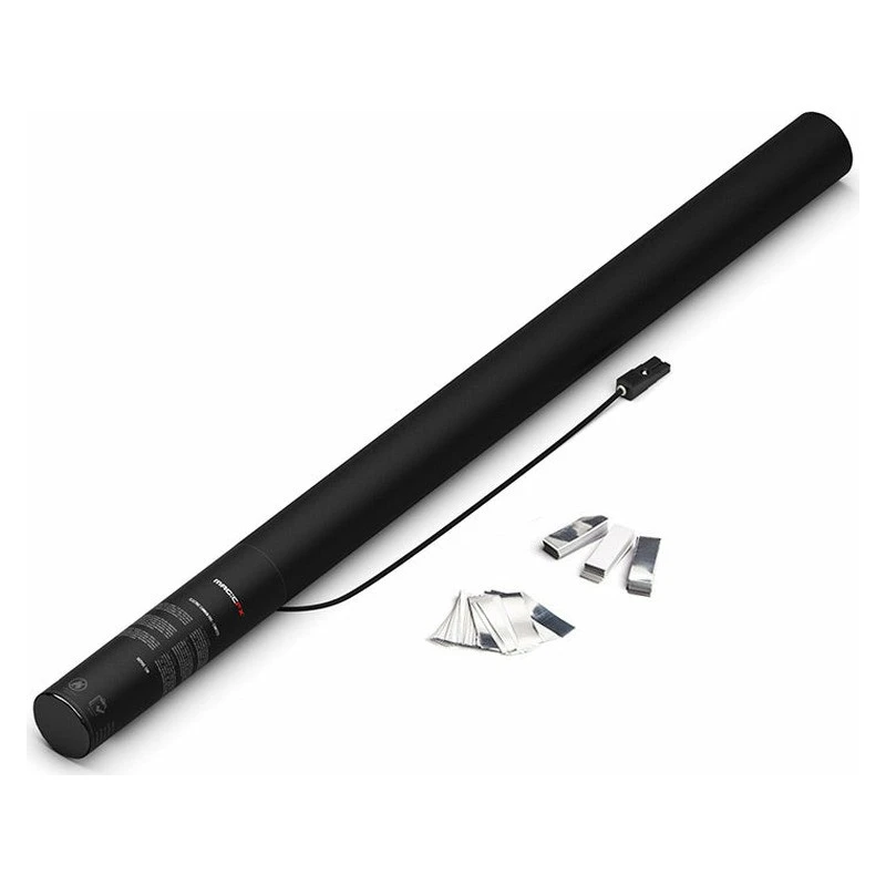 MAGIC FX Electric Cannon 80 cm Confetti White+Silver