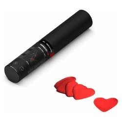 MAGIC FX Handheld Cannon 28 cm Confetti Red Hearts