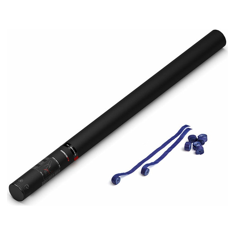 MAGIC FX Handheld Cannon 80 cm Streamers Dark Blue