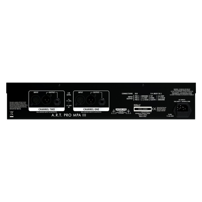 ART Pro Audio PRO MPA III