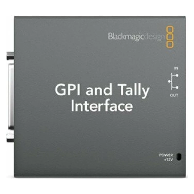 Blackmagic Design GPI and Tally Interface