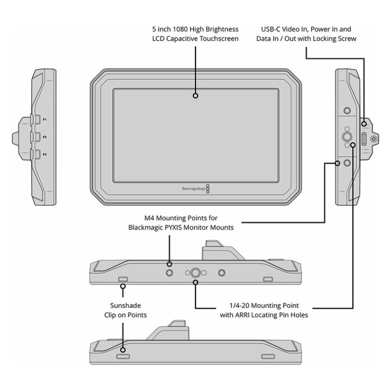 Blackmagic Design PYXIS Monitor