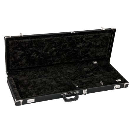 Fender Classic Series Wood Case Strat/Tele Left-Hand Black