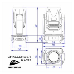 JB Systems CHALLENGER BEAM