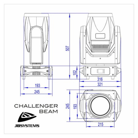 JB Systems CHALLENGER BEAM