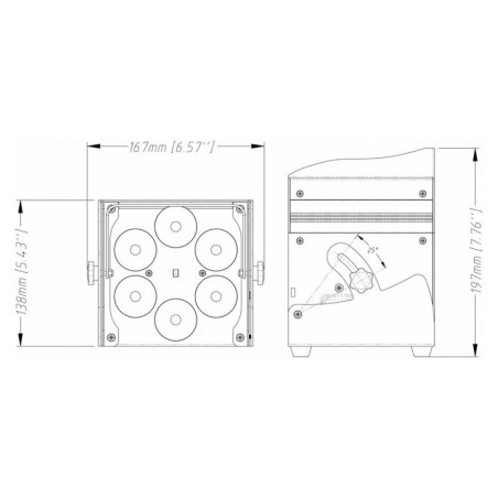 JB Systems ACCU COLOR-WHITE