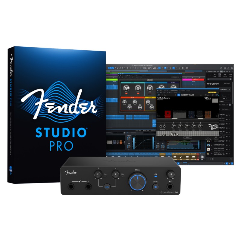 Fender Quantum LT 4 USB-C Audio Interface