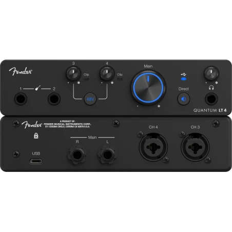Fender Quantum LT 4 USB-C Audio Interface
