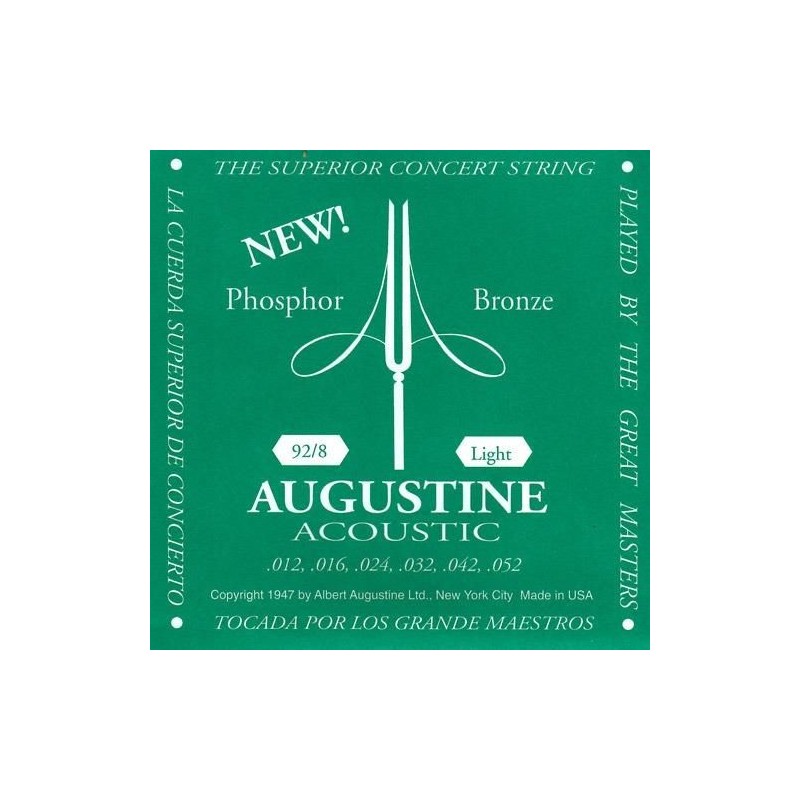 Augustine Phosphor Bronze Light 12/52