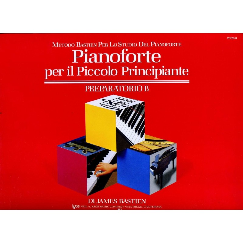 Bastien Pianoforte Piccolo Principiante Preparatorio B