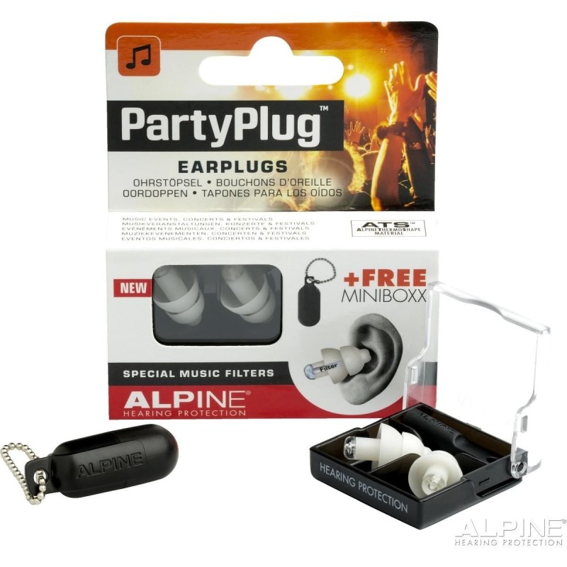 Alpine Partyplug Mk2 White