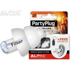 Alpine Partyplug Mk2 White