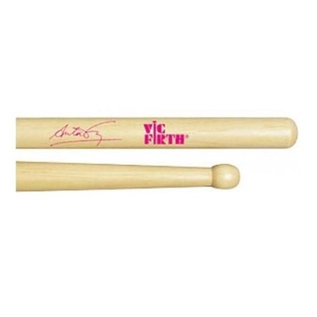Bacchette Per Batteria Vic Firth Signature Mike Terrana - In Hickory, Punta In Legno, Per Potenza E Precisione