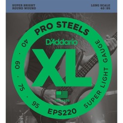 D'Addario EPS220 Super Light 40-95