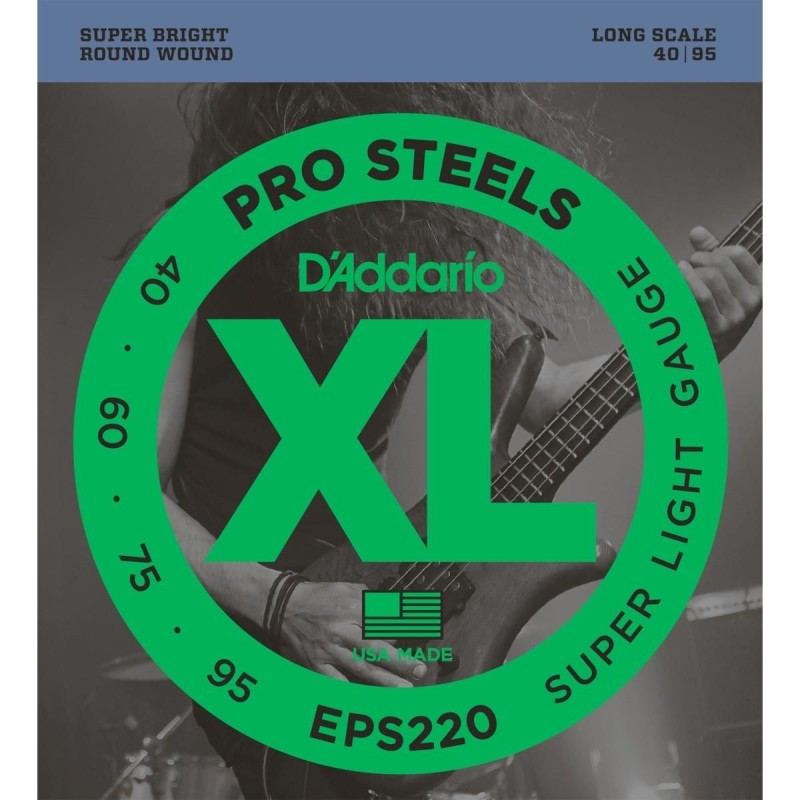 D'Addario EPS220 Super Light 40-95