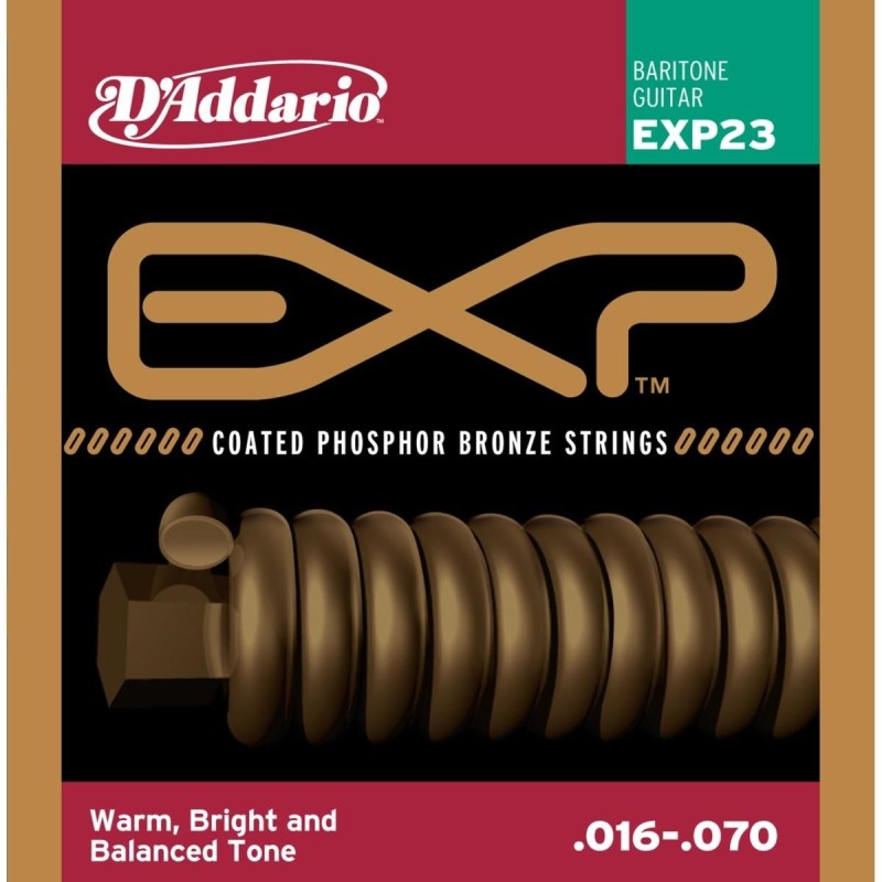 Corde Per Chitarra Acustica BELFORT - Set 6 Corde In Bronzo Fosforoso Rivestite, Con Plettri Inclusi