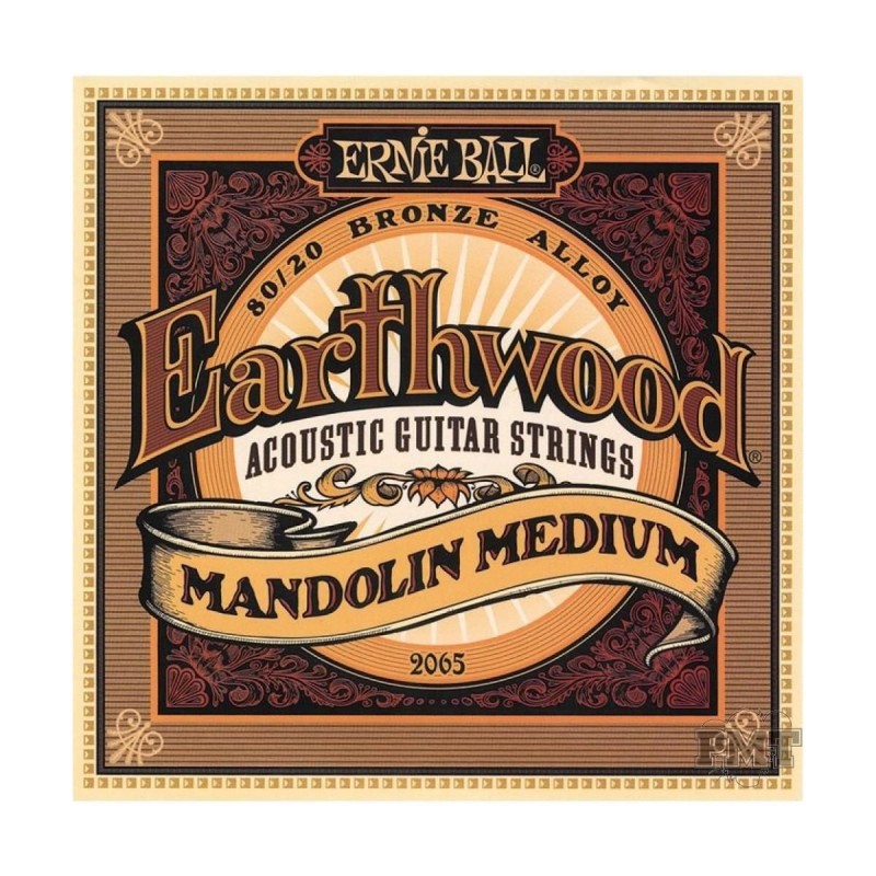 Ernie Ball 2065 Earthwood Mandolin Medium 10-36