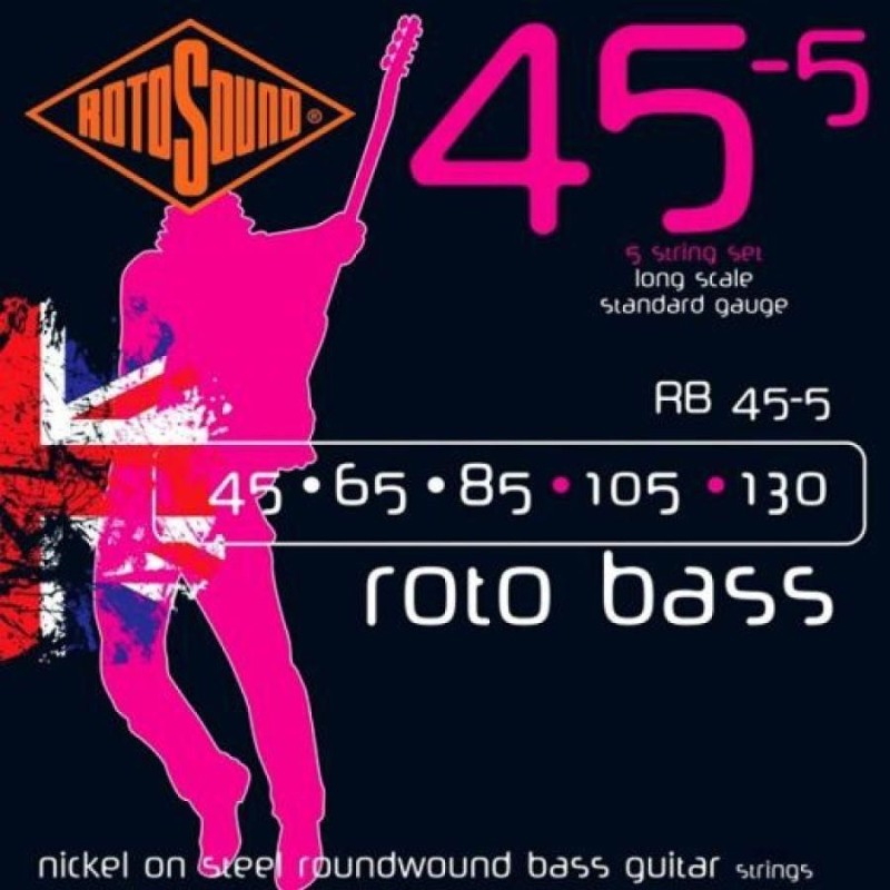 Rotosound RB45-5 Roto Bass 45-130