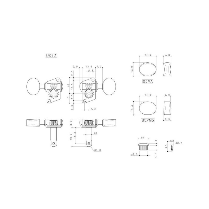 GOTOH UK-12-05MA-N