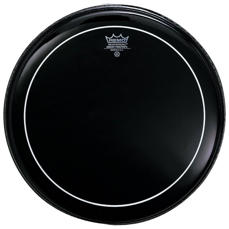 REMO Pinstripe Ebony 13" ES-0613-PS