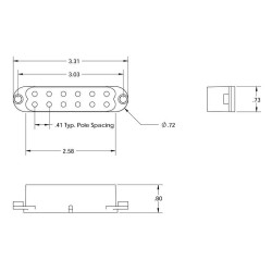 Seymour Duncan Little 59 SL59-1N WH (11205-21-W)