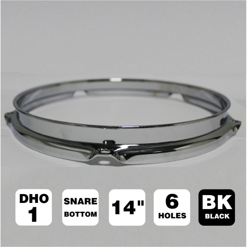 Peace DHO-1T-14SU-BK Cerchio 14" rullante risonante