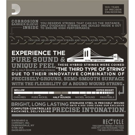 D'Addario EHR350 12-52