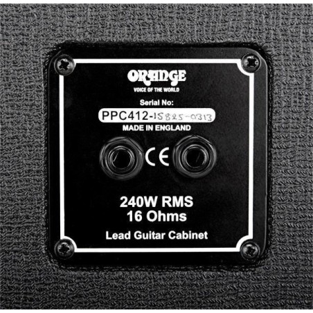 Orange PPC-412 BK