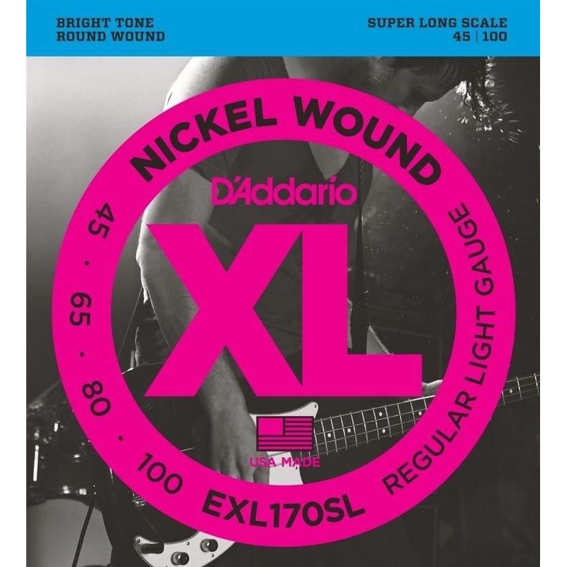 D'Addario EXL170SL Regular Light 45-100