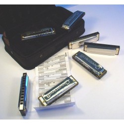HOHNER M91105 Bluesband Harmonica Set