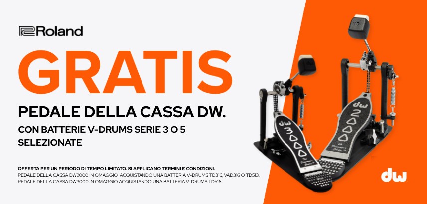 Promo Roland pedale gratis