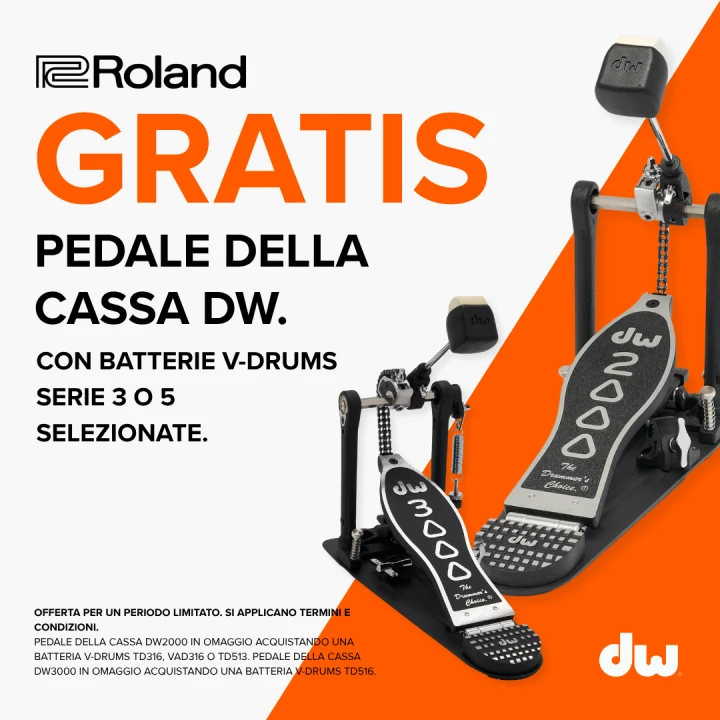 Pedale della cassa DW gratis