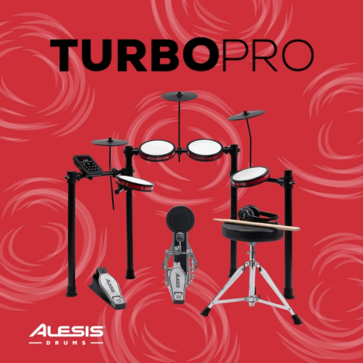 Alesis Turbo Pro - La Nuova Batteria Elettronica Tutto in Uno