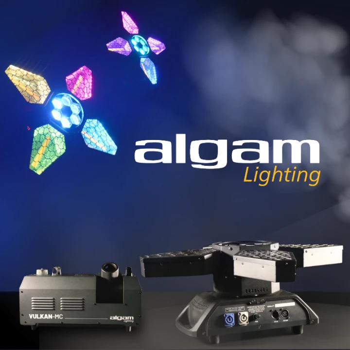Nuovi Effetti Luce e Macchine del Fumo Algam Lighting